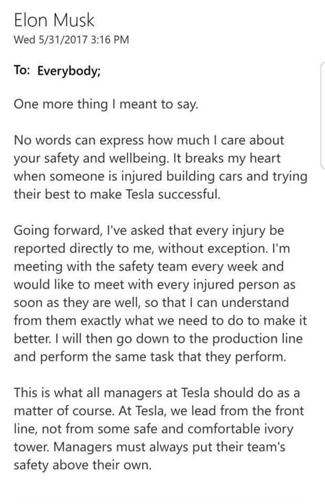 elon musk email to employees communication